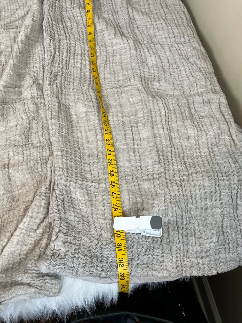 Pottery Barn Cloud Cotton Linen Cafe Au Lait King Shams Textured Grey
